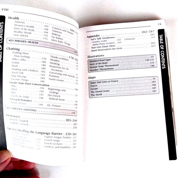 French-English Pocket Dictionary & Rick Steves French Phrases Both BooksLike New - Picture 13 of 16